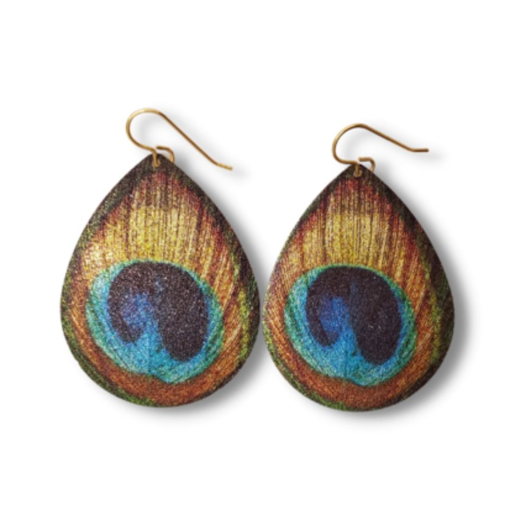 Peacock Earrings